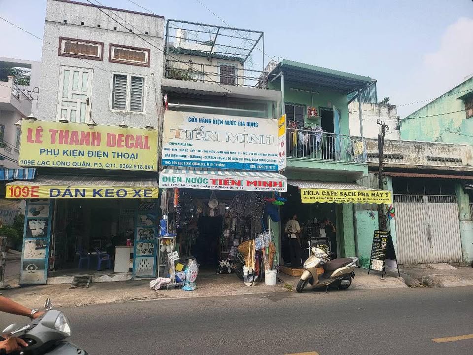 Nhà mặt tiền Lạc Long Quân, Q11, 38m² giá 5.1 tỷ - Đầu tư sinh lời ngay!