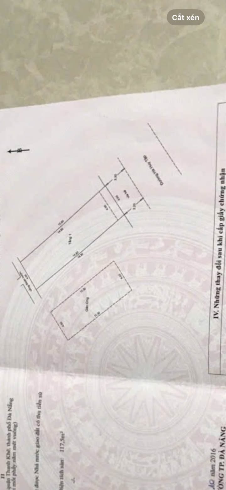 Đất mặt tiền Hà Huy Tập quận Thanh Khê 72m² - Đầu tư sinh lời ngay!