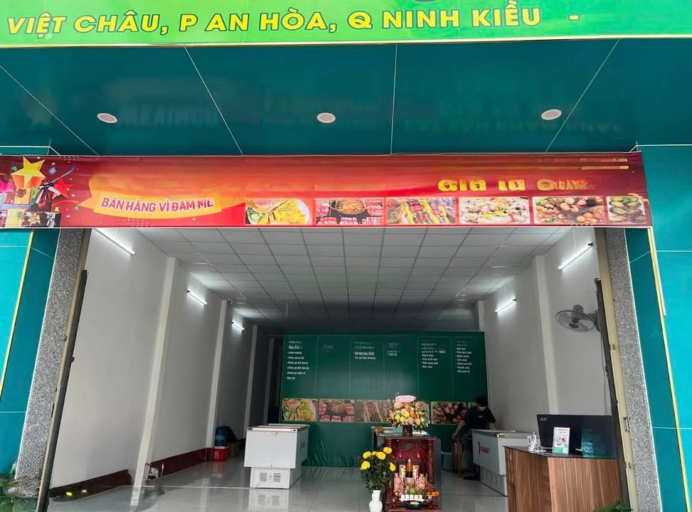 Cho thuê mặt bằng đường Trần Việt Châu, Cần Thơ 240m² - Kinh doanh thuận lợi!