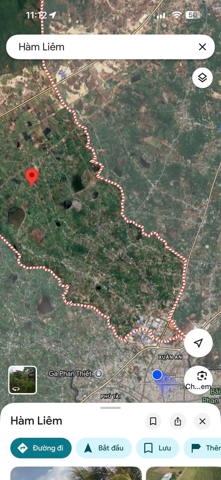 Đất CLN 1800m² tại Hàm Liêm, giá chỉ 390 triệu - Cơ hội đầu tư tuyệt vời!