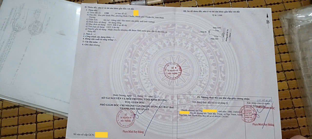 Nhà cấp 4 Bình Chuẩn, Thuận An 66m² giá 1.8 tỷ - Sổ hồng chính chủ!