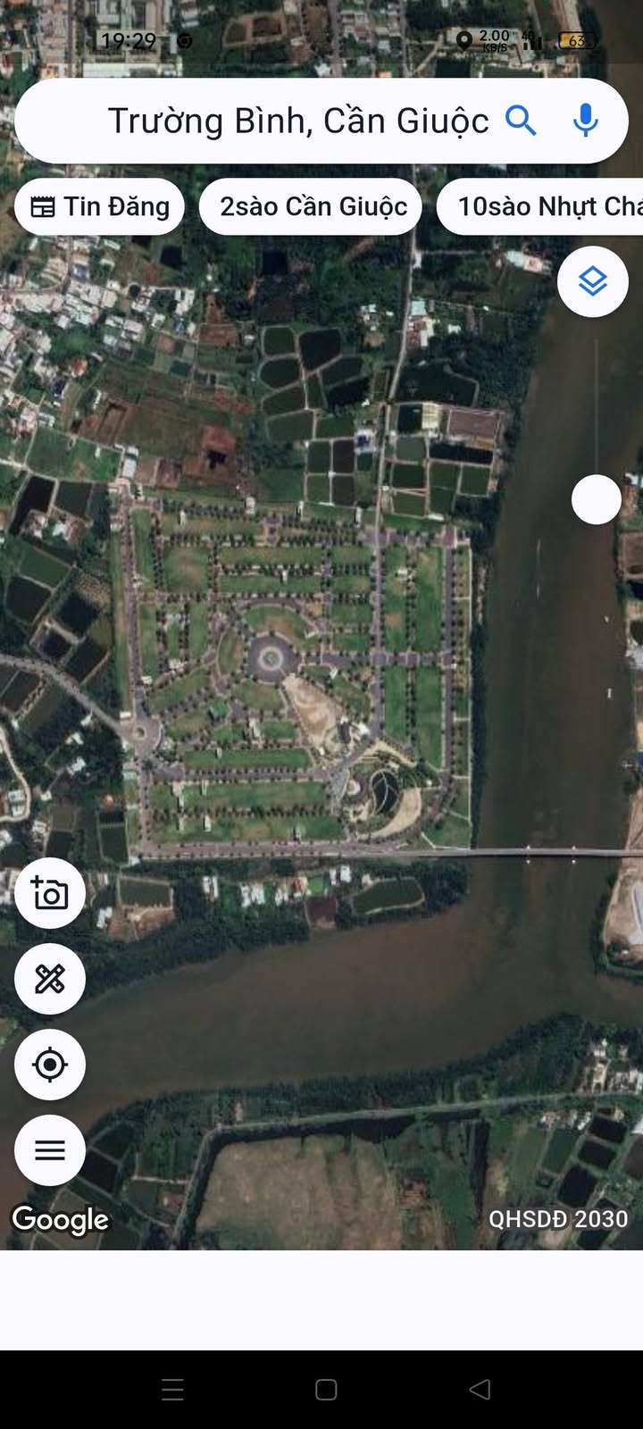 Đất nền biệt thự Saigon Riverpark 105m² giá 3.2 tỷ - Hướng trục chính