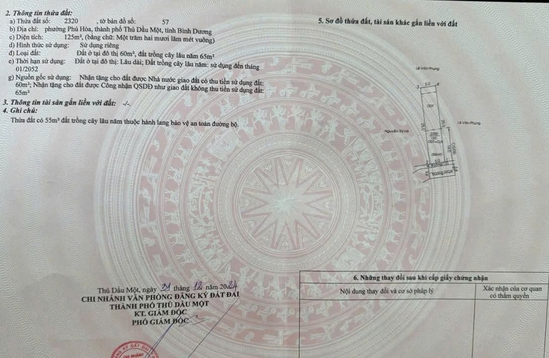 Đất thổ cư 125m² hẻm 194 Nguyễn Thị Minh Khai - Giá chỉ 2.95 tỷ!