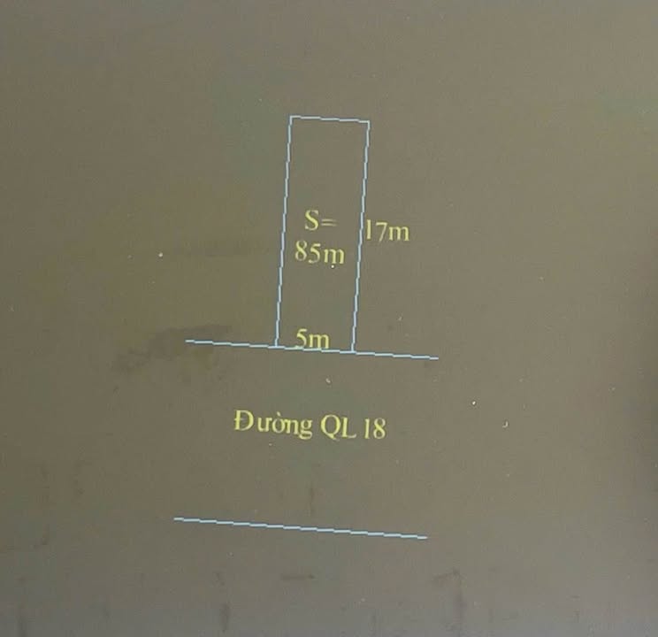 Đất mặt đường QL18, Minh Thành 85m² giá 1.8 tỷ - Đầu tư sinh lời!