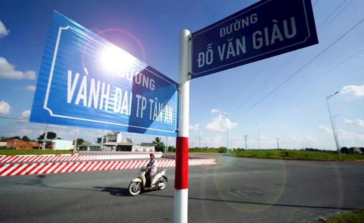 Đất mặt tiền Đỗ Văn Giàu, Tân An 300m² giá 2.2 tỷ - Đầu tư sinh lời ngay!