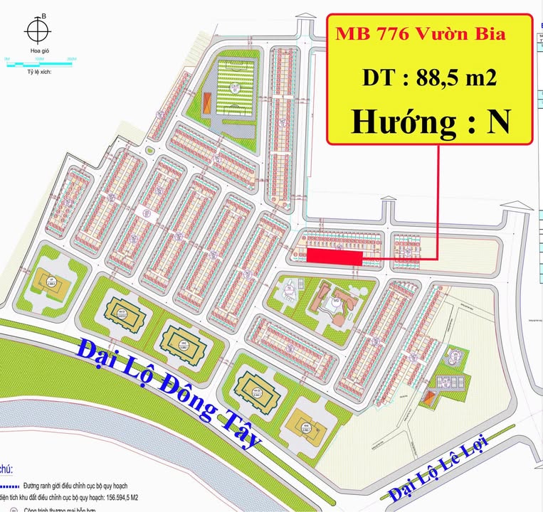Lô đất vườn Phú Sơn Thanh Hóa 88.5m² giá 5 tỷ - Sổ đỏ chính chủ, hướng Nam!