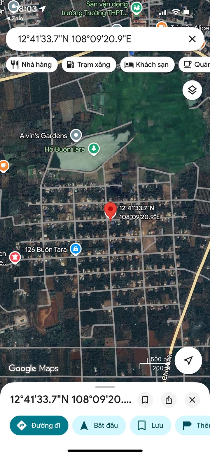 Đất nền Hòa Đông Krông Pắc 185m² giá 629 triệu - Tiềm năng đầu tư hấp dẫn!