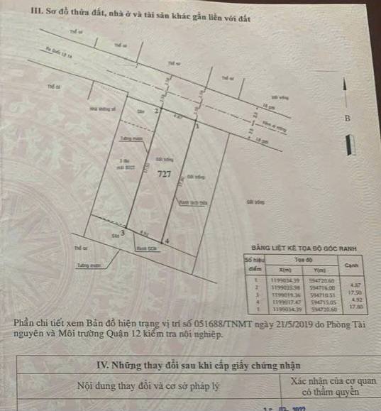 Đất thổ cư hẻm xe hơi Trường Chinh, Đông Hưng Thuận, 87m² giá 4.8 tỷ - Đầu tư sinh lời ngay!