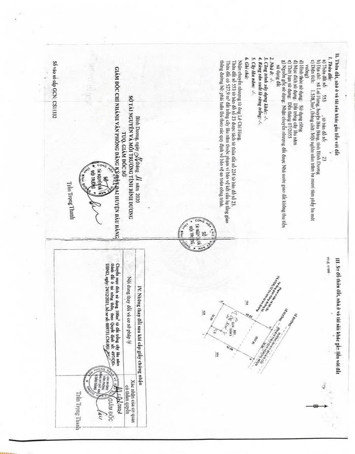 Biệt thự vườn Bàu Bàng 1536m² giá 4.55 tỷ - Sổ hồng chính chủ, đất thổ cư 100%!