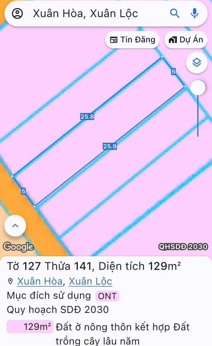 Đất nền Xuân Tâm Xuân Lộc 125m² giá 370 triệu - Sổ hồng chính chủ, không lo quy hoạch!