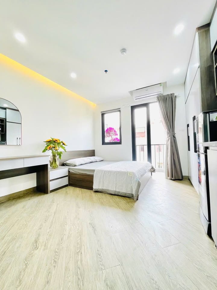 Phòng cho thuê ngõ 68 Cầu Giấy - Full nội thất, thang máy, ban công thoáng - Đón chào bạn vào ở cuối tháng 12!