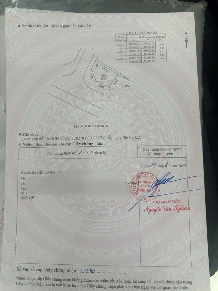 Đất dịch vụ Thăng Long 9 Kim Chung 110m² giá thỏa thuận - Lô góc siêu VIP mặt đường 30m