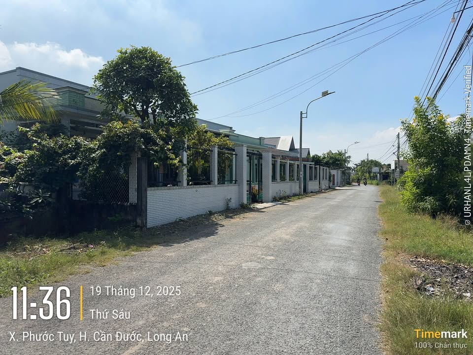 Đất nền chính chủ Phước Tuy, Cần Đước 998m² giá 1.05 tỷ - Cơ hội đầu tư tuyệt vời!