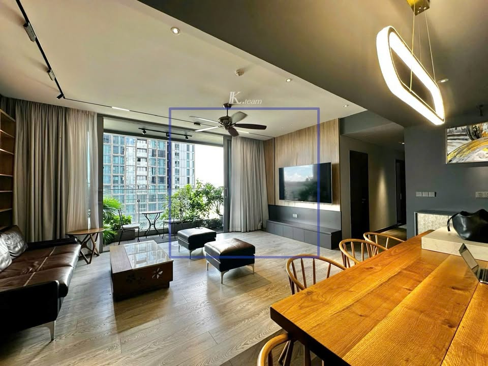 Căn hộ 4PN Linden Residences Thủ Thiêm 190m² giá 50 tỷ - Bàn giao đầy đủ nội thất!