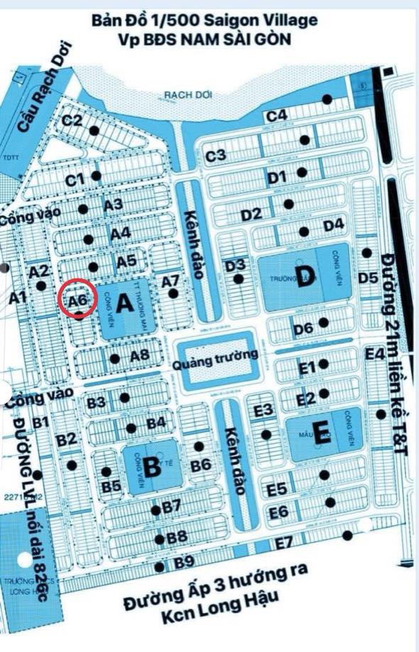 Đất nền Saigon Village Nhà Bè 80m² giá 2.35 tỷ - Đầu tư sinh lời ngay!