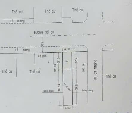 Nhà cấp 4 mặt tiền đường số 16m, khu cư xá Ngân hàng quận 7, diện tích 91m² - Đầu tư sinh lời hấp dẫn!
