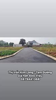 Đất thổ cư Kim Long, Tam Dương 100m² giá 600 triệu - Cơ hội đầu tư hấp dẫn!