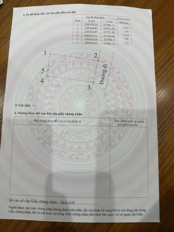 Đất nền 54m² phường Phố Hiến, Hưng Yên giá 2 tỷ - Cơ hội đầu tư tuyệt vời!