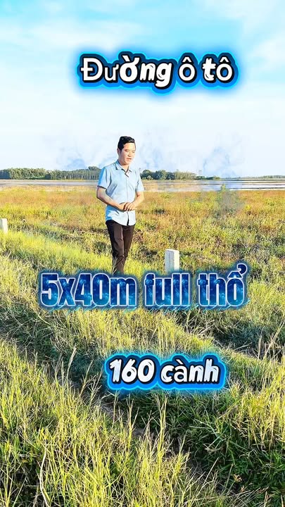 Đất Long Chữ Bến Cầu 200m² giá 160 triệu - Đường ô tô vào tận nơi!