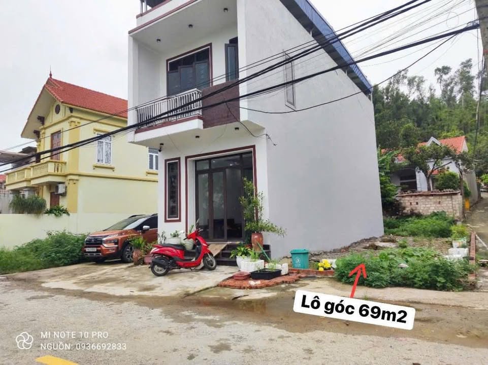 Lô góc 69m² mặt đường Đông Sơn Thủy Nguyên giá 2 tỷ - Tiềm năng phát triển lớn!