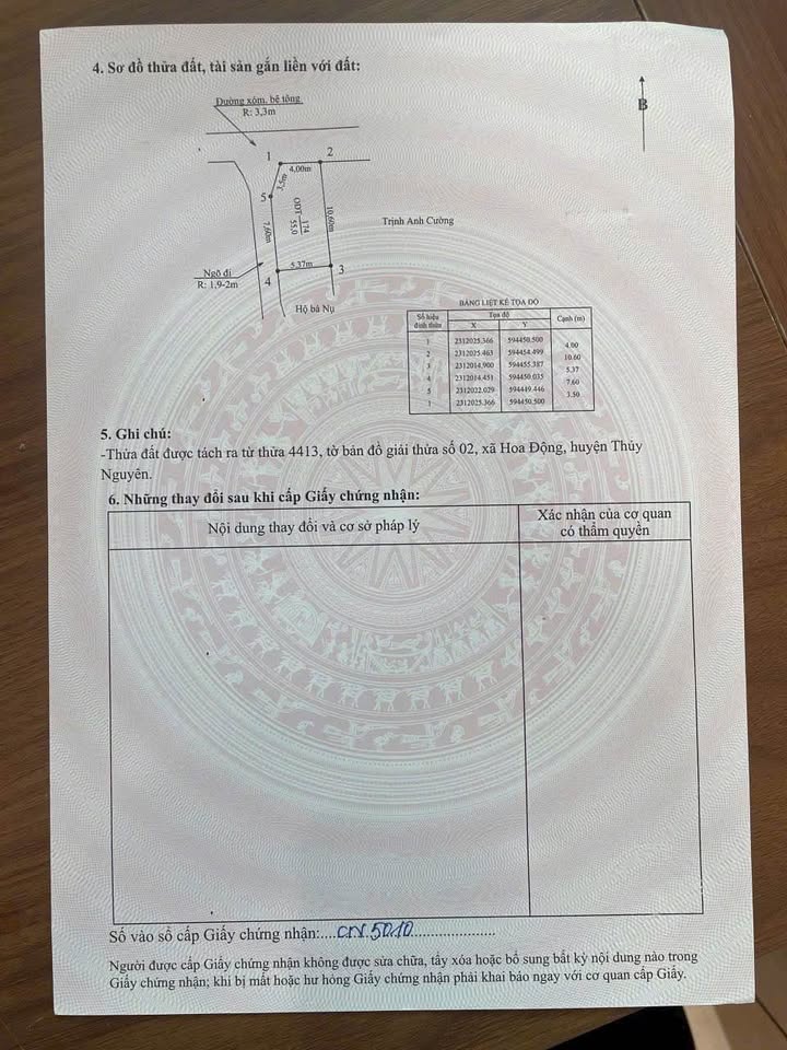 Đất nền lô góc Hoa Động, Thủy Nguyên 55m² giá 1 tỷ - Tiện ích đầy đủ, oto đỗ cửa!