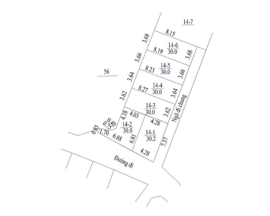 Đất thổ cư An Khánh 30m² giá 2 tỷ - Đường ô tô vào tận nơi!