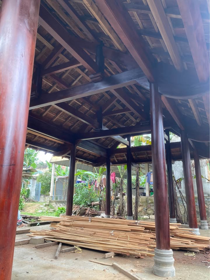 Bán nhà gỗ Lim Việt tại Thôn Tân Bình, Hương Sơn - Diện tích 62m², giá thỏa thuận!