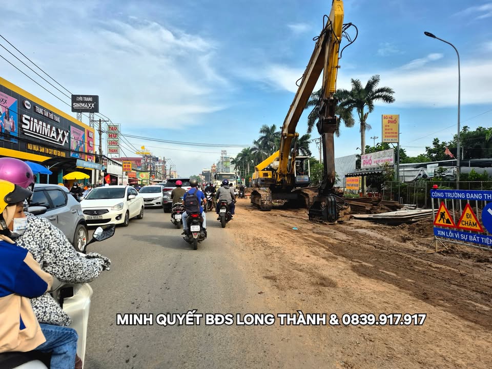 Mặt tiền đường Lê Duẩn Long Thành 480m² - Đầu tư sinh lời ngay tại trung tâm!