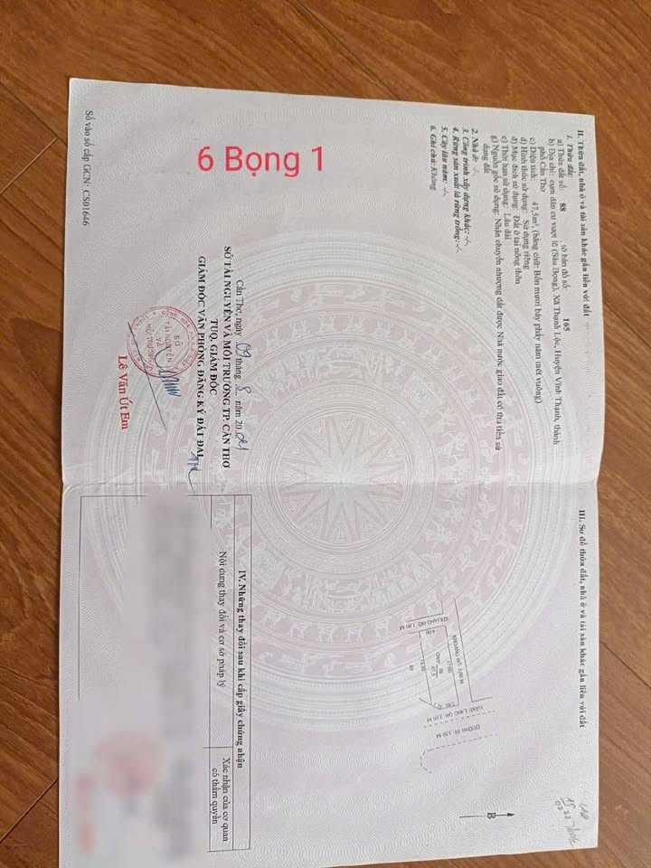 Đất nền góc liền kề Thạnh Lộc, Cần Thơ 47m² giá 1 tỷ - Vị trí kinh doanh sầm uất!