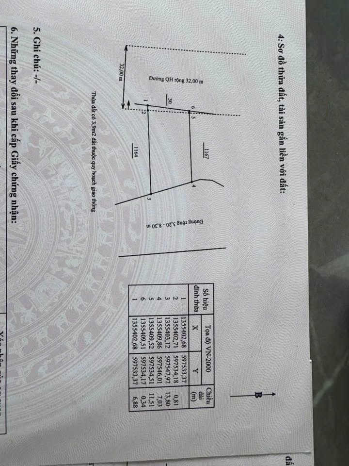 Đất thổ cư Vĩnh Hiệp, Nha Trang 89.9m² chỉ 2.32 tỷ - Mặt tiền đường quy hoạch rộng rãi!