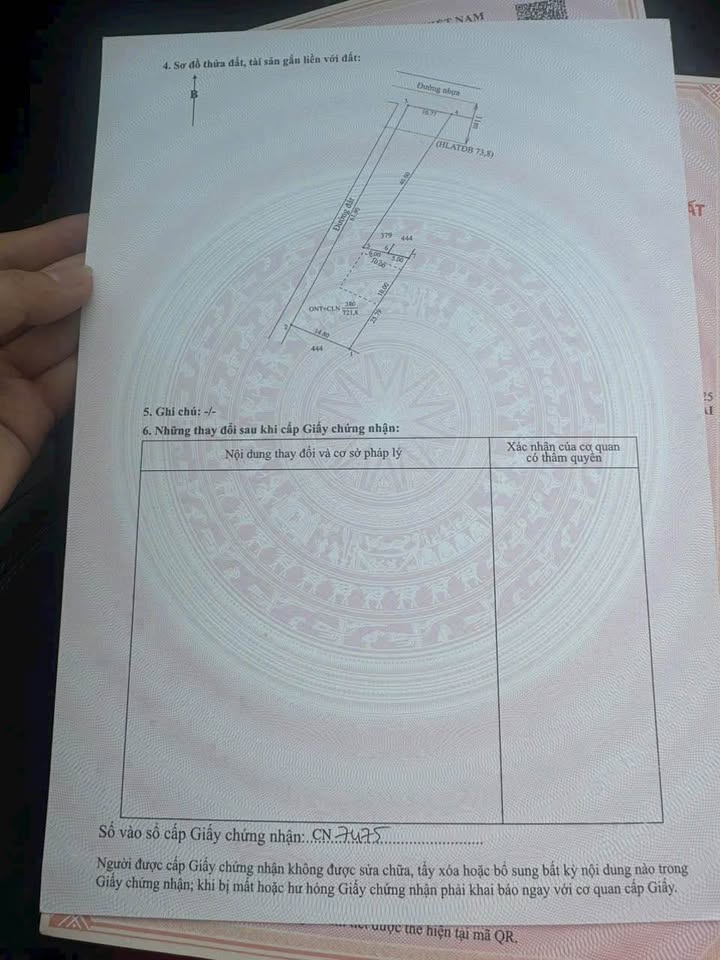 Đất nền Dầu Tiếng Bình Dương 960m² giá 900 triệu - Sổ hồng chính chủ!