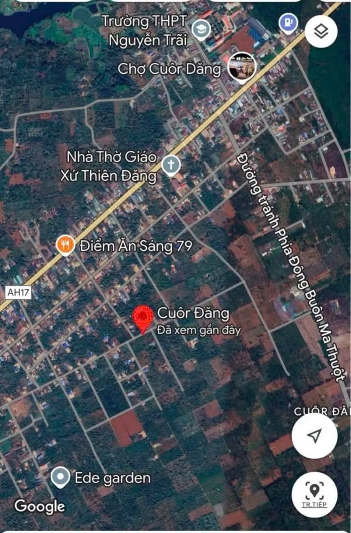 Đất Cuôr Đăng 2,2 sào giá 2.9 tỷ - Đường xe hơi vào thoải mái!