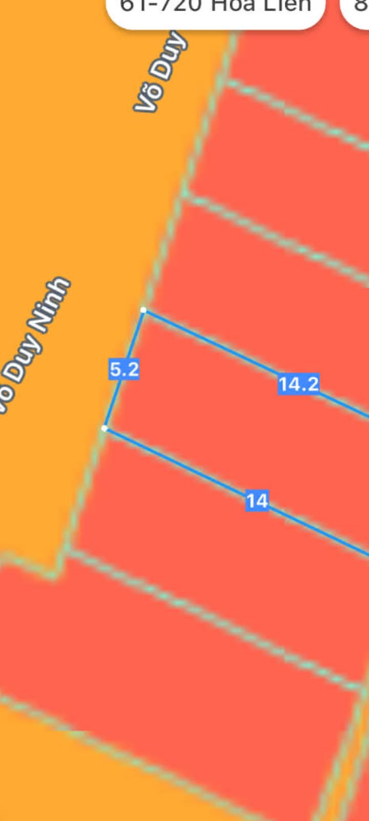 Đất nền đường Võ Duy Ninh, Sơn Trà 72m² giá 7 tỷ - Cơ hội đầu tư hấp dẫn!