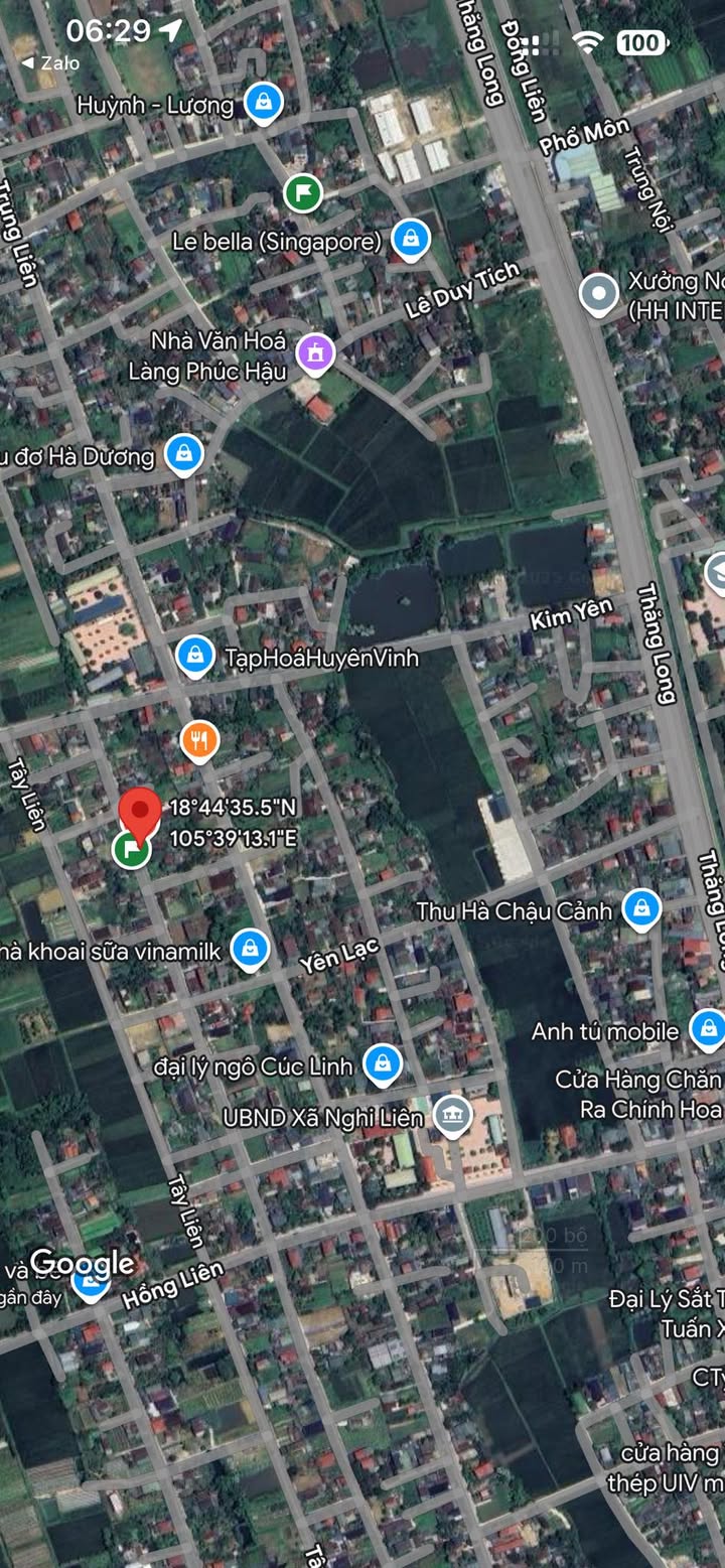 Đất góc 2 mặt tiền tại Nghi Liên 78m² giá 2.6 tỷ - Đầu tư sinh lời ngay!