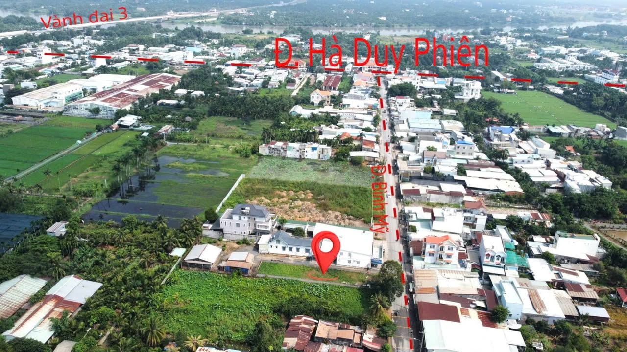 Đất mặt tiền đường Bình Mỹ, Củ Chi 500m² giá 16 tỷ - Kinh doanh tiềm năng