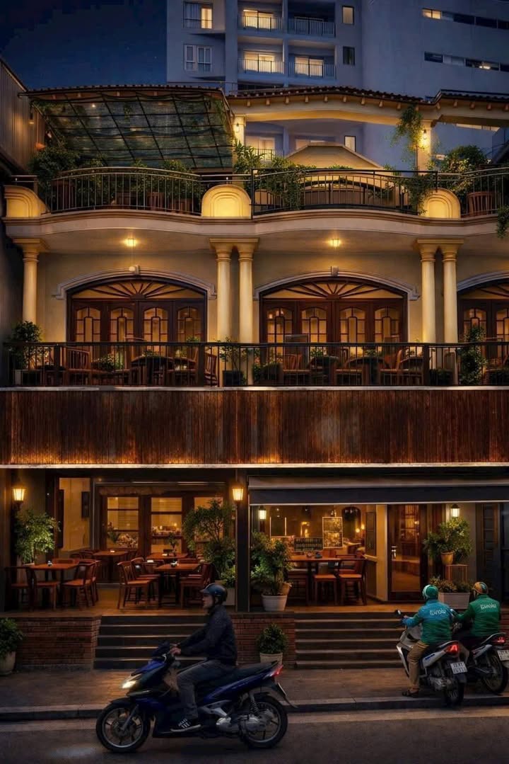 Cho thuê nhà 3 tầng đường Võ Thị Sáu, Huế 480m² - Mặt tiền rộng, kinh doanh thuận lợi!