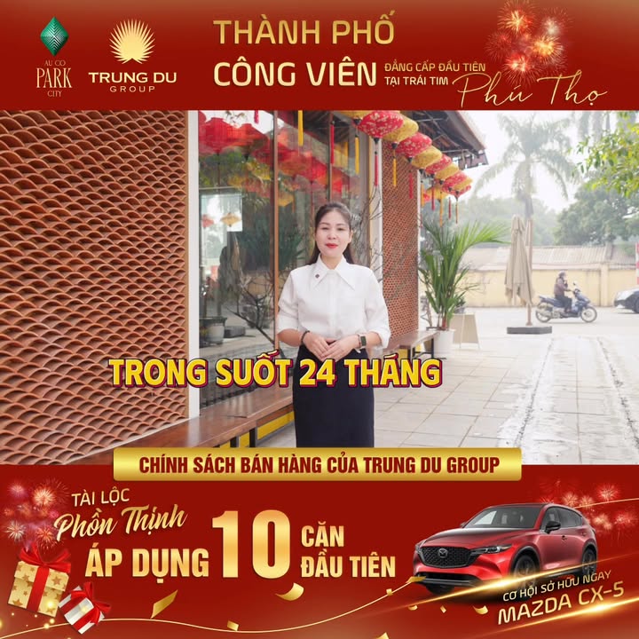 Shophouse Âu Cơ Park City 5 triệu/tháng - Mặt bằng kinh doanh lý tưởng tại Phú Thọ!