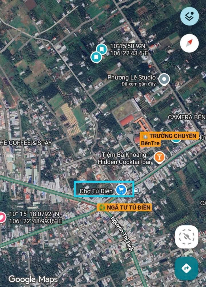 Đất nền biệt thự Phường Phú Tân, Bến Tre 320m² giá 650 triệu - Cơ hội đầu tư sinh lời!