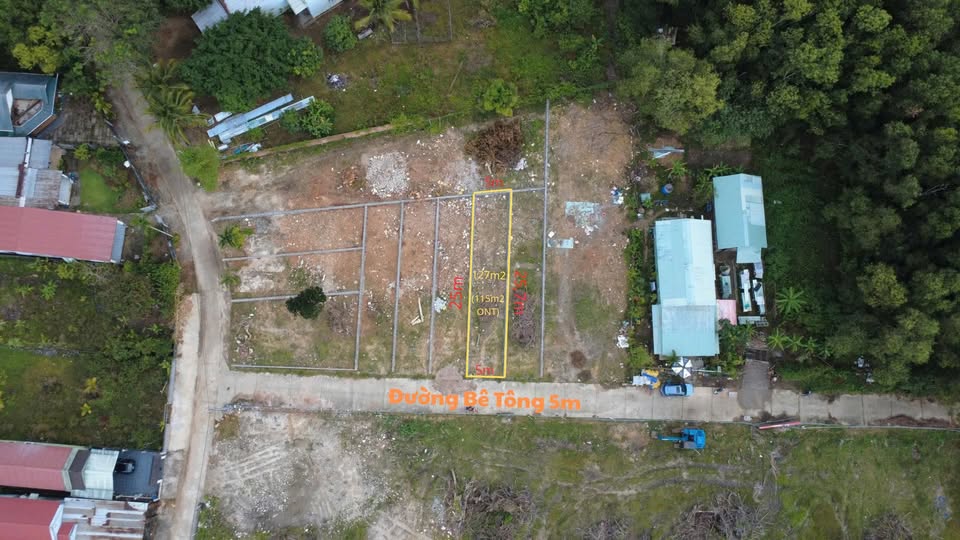 Đất nền Phú Quốc 127m² giá 1 tỷ - Đầu tư sinh lời hấp dẫn!