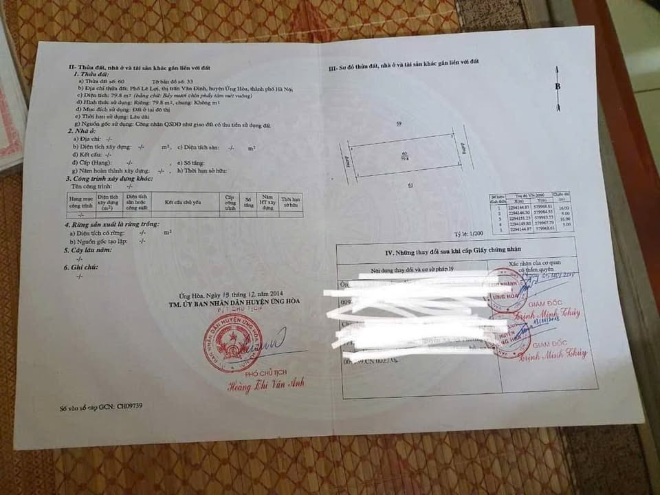 Đất nền Vân Đình, 80m² giá 4.8 tỷ - Vị trí trung tâm đầy tiềm năng!