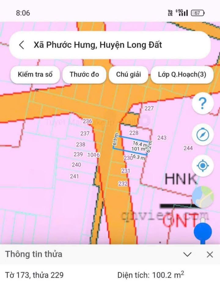 Đất nền Phước Hưng, Long Điền 97m² giá 1.37 tỷ - Gần khu dân cư, sẵn sàng xây dựng!