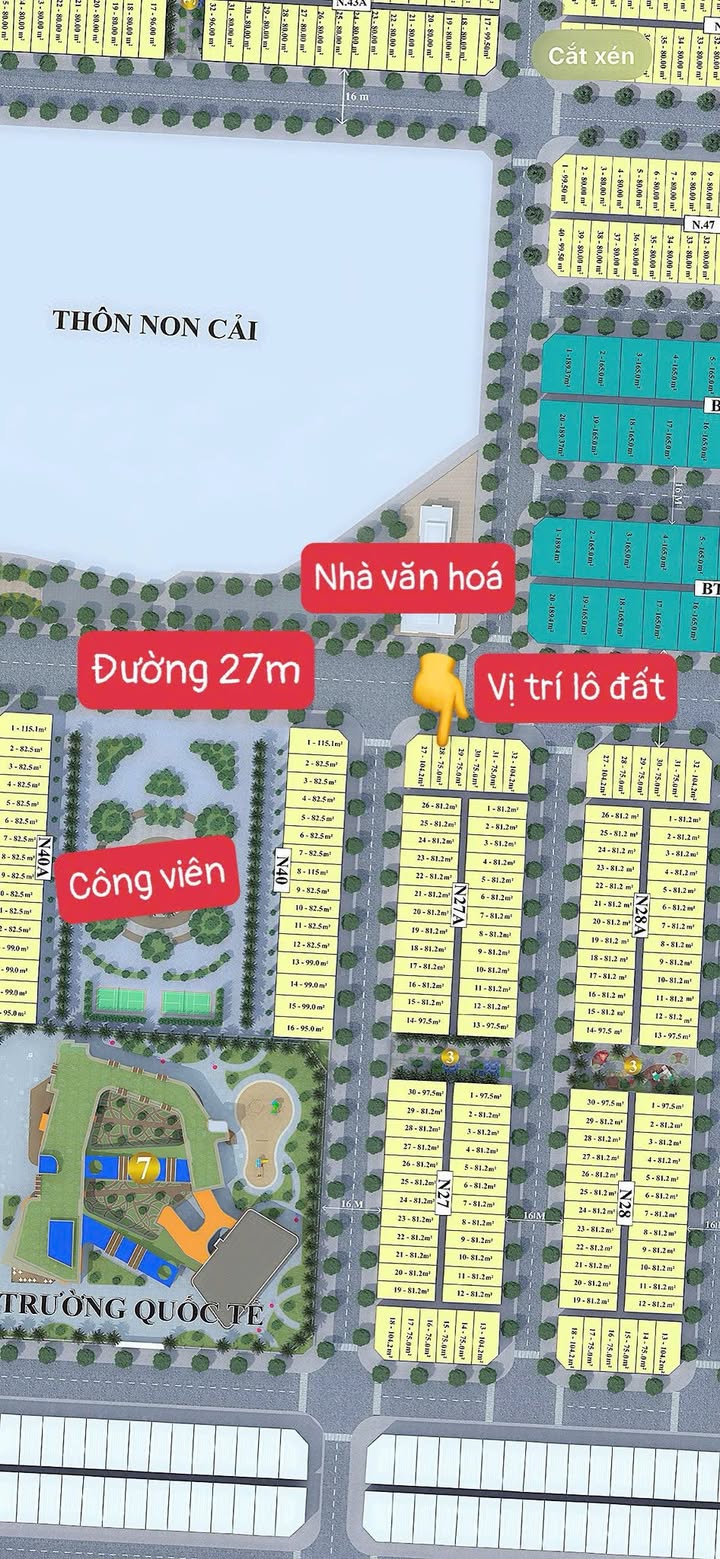 Đất nền Rùa Vàng City Bắc Giang - Giá chỉ từ 1.9 tỷ - Cơ hội đầu tư tuyệt vời!