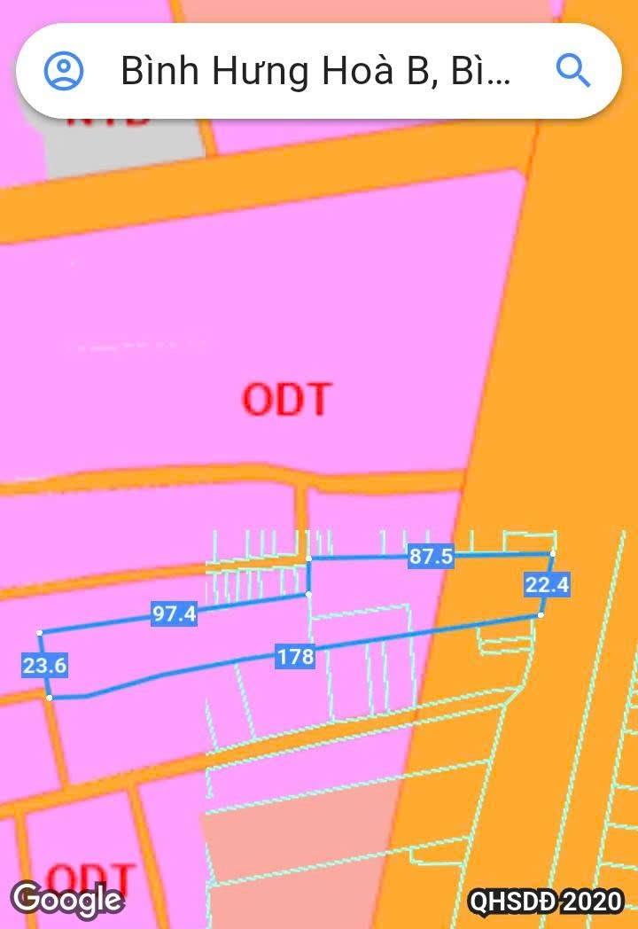 Đất mặt tiền Quốc Lộ 1A, Bình Tân 4806m² - Cơ hội đầu tư lý tưởng!