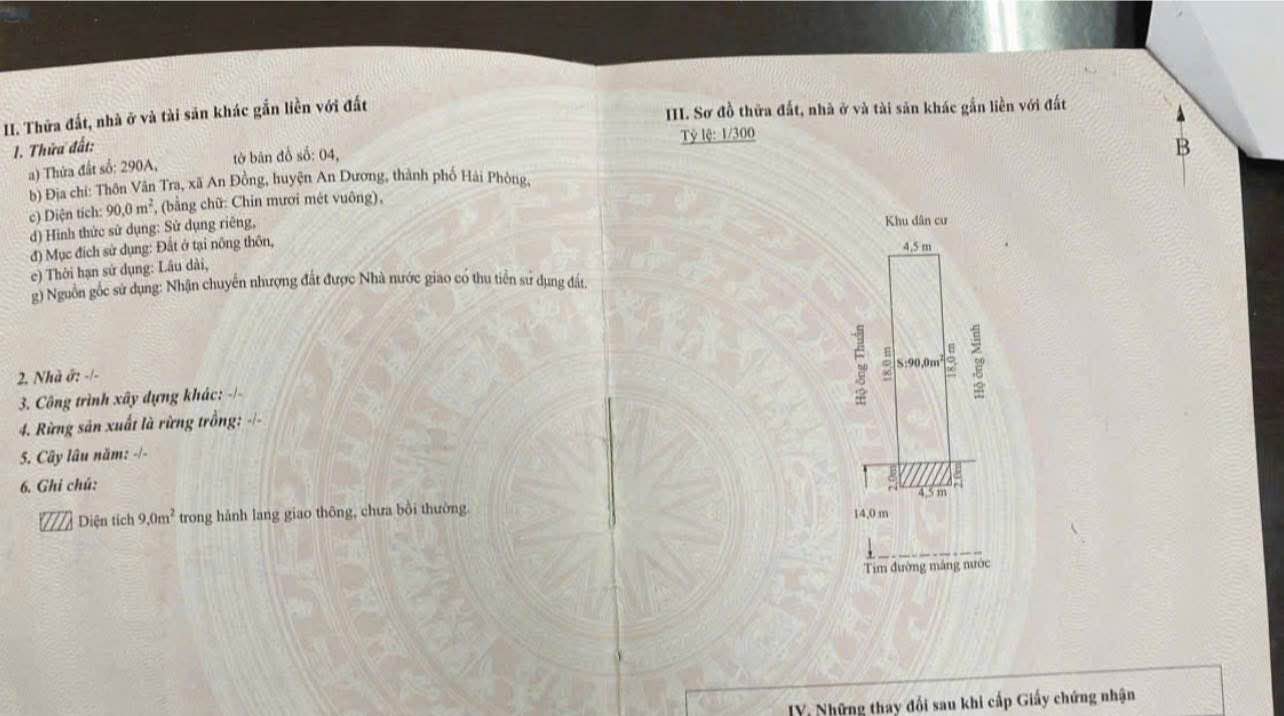 Đất kinh doanh Vân Tra Hải Phòng 90m² giá 7.4 tỷ - Đường rộng 14m, sầm uất!