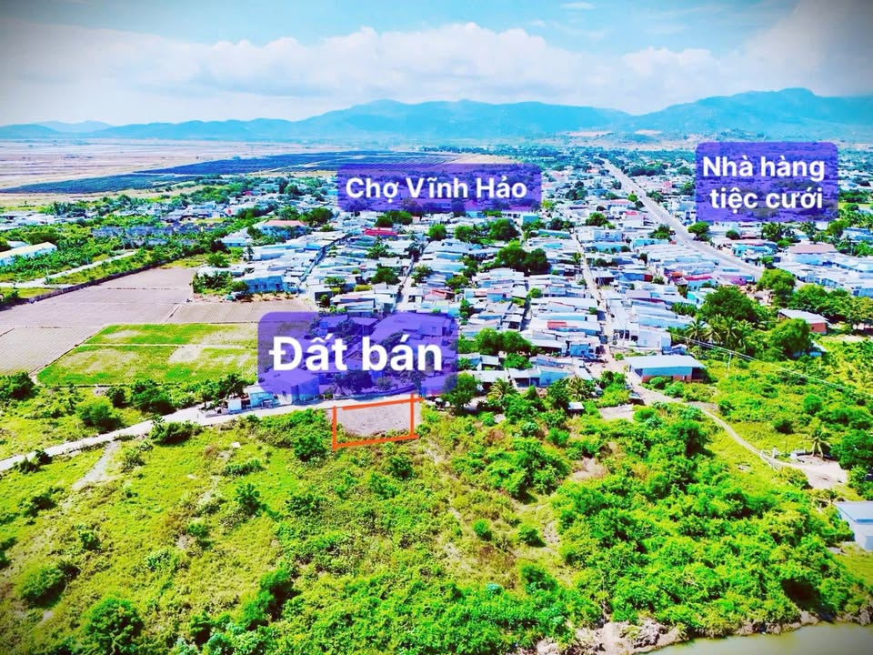 Đất biển Vĩnh Hảo, Bình Thuận 100m² giá 329 triệu - Sẵn sàng xây biệt thự mini!