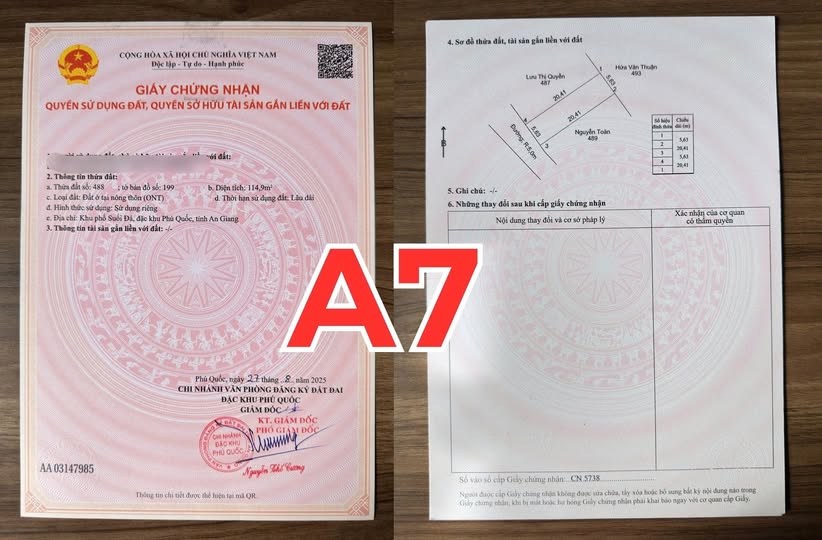 Đất nền Khu dân cư LAS VEGAS Phú Quốc 114m² giá 2 tỷ - Đầu tư sinh lời ngay!