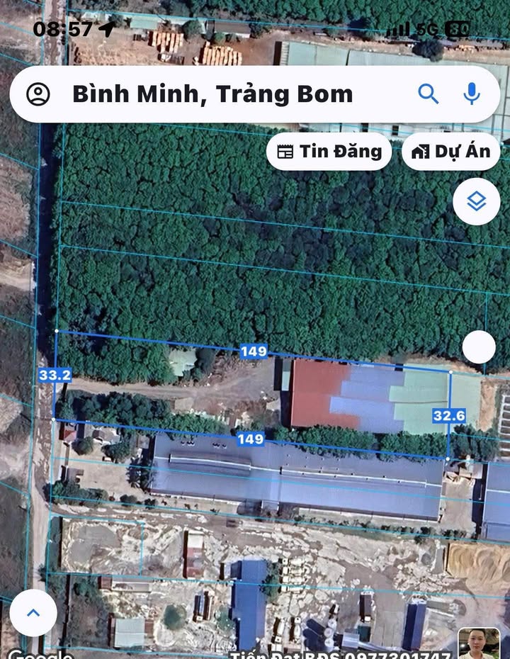 Bán đất nhà xưởng 4800m² xã Bình Minh - Giá chỉ 24 tỷ VND!