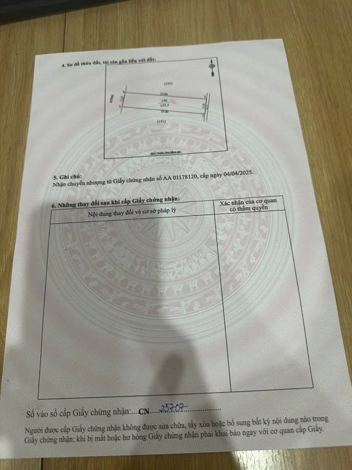 Đất nền Vinh Tân 133m² giá 2.95 tỷ - Phù hợp xây phòng trọ hoặc kho xưởng!