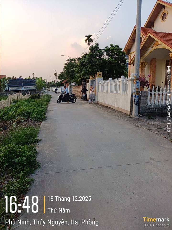 Lô đất đẹp Việt Khê Thủy Nguyên 113.5m² giá 1 tỷ - Đầu tư sinh lời ngay!