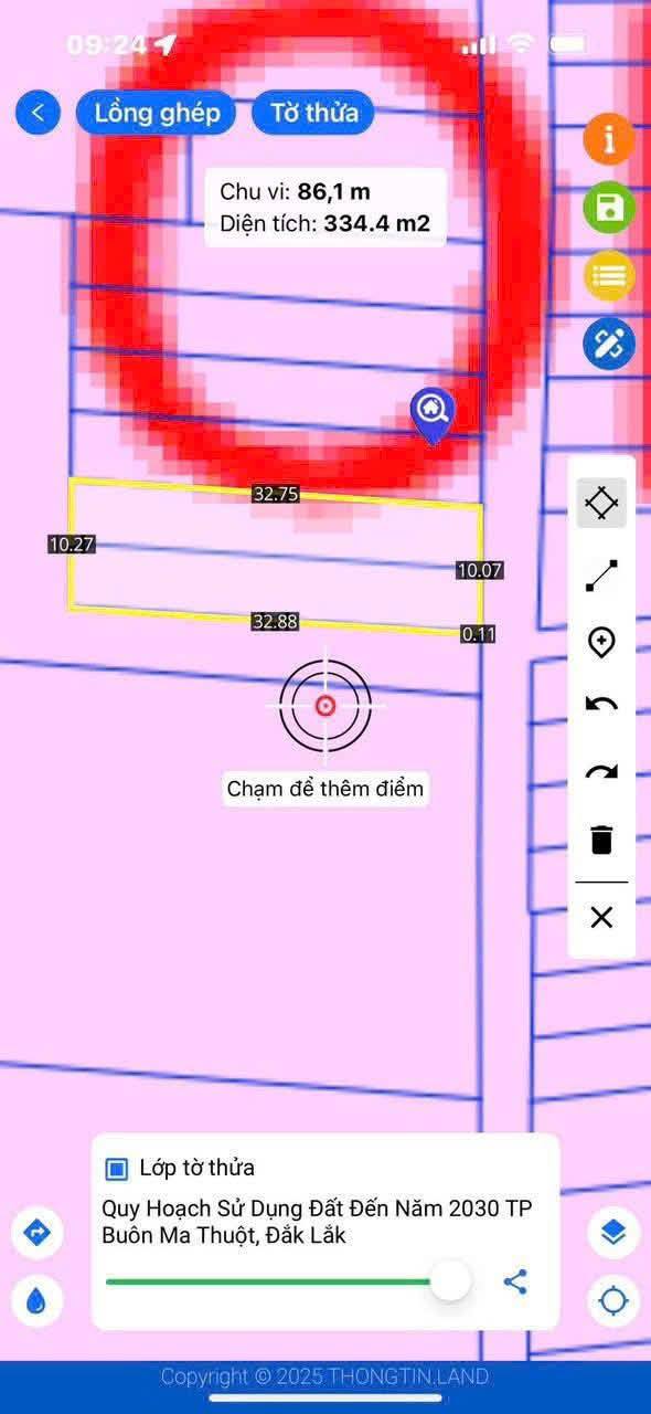 Đất nền Tân Lợi Buôn Ma Thuột 320m² giá 4 tỷ - Cơ hội đầu tư hấp dẫn!